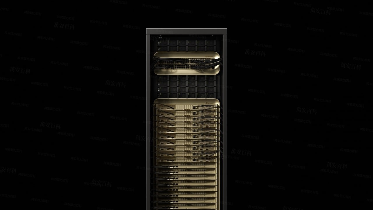 NVSwitch 托盘与计算托盘官方渲染图