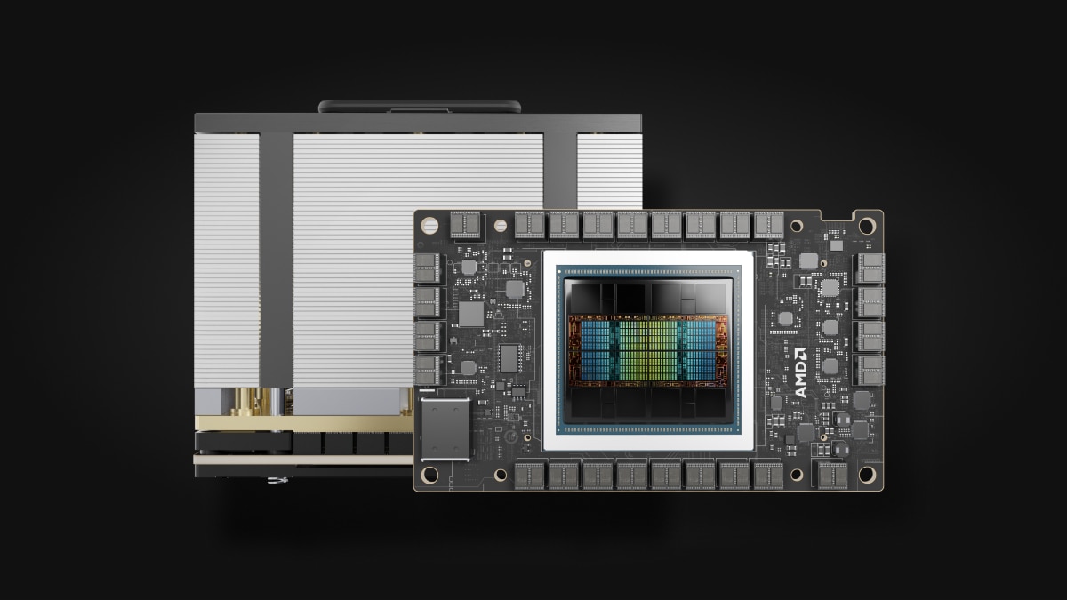 AMD Instinct MI300X 官方图（厂商图）