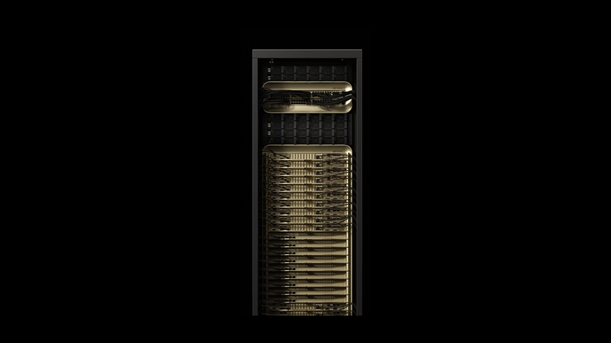 NVIDIA 数据中心机柜官方图（厂商图）