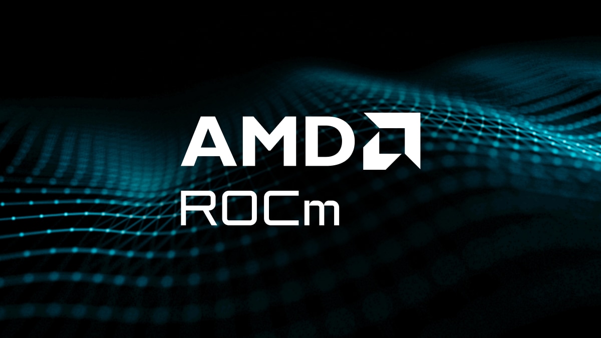 AMD ROCm 官方标志图